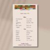 back side of anise hyssop herb packet