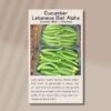 front of cucumber Armenian seed packet