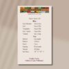back of seed packet for cucumber seeds