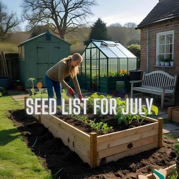What Seeds To Plant In July