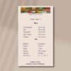 back of seed packet for zucchini straightneck giving growing instructions